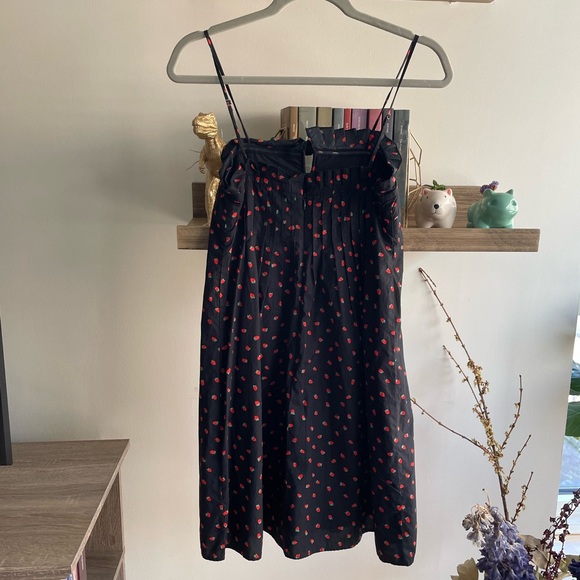 Madewell Strawberry Mini Dress (00) - Picture 2 of 4